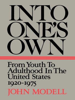cover image of Into One's Own